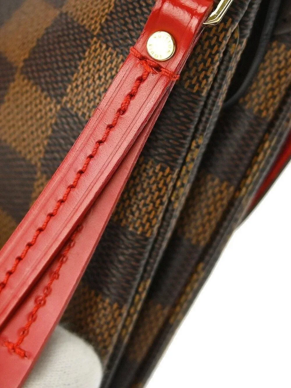 Louis Vuitton Damier Canvas Twice Shoulder Bag N48259 FL3165 NQ06857 - Picture 6 of 13
